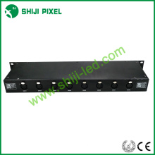 2016 Nueva gran capacidad dmx 512 rail interruptor LED controlador